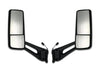 Door Mirrors with Arms Chrome Set 2013-2021 Peterbilt 579