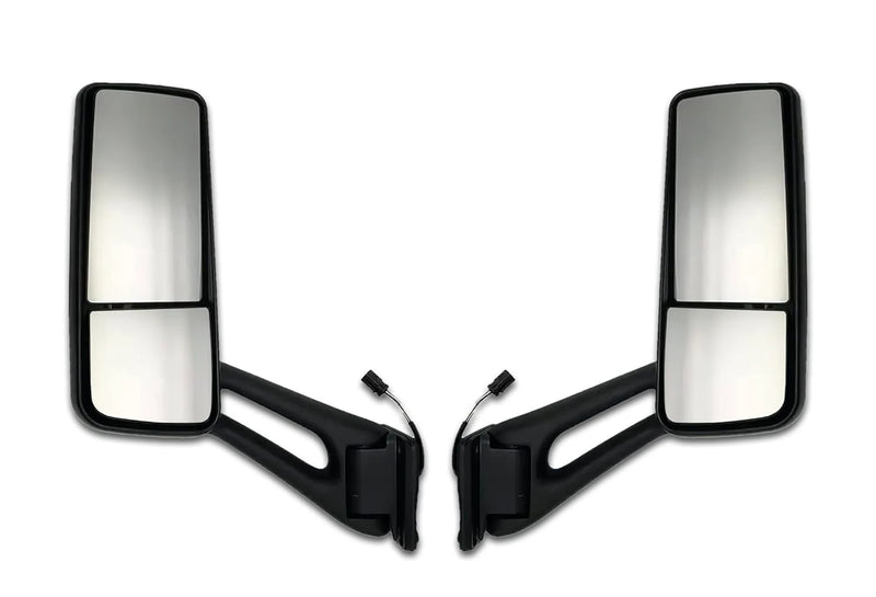 Door Mirrors with Arms Chrome Set 2013-2021 Peterbilt 579