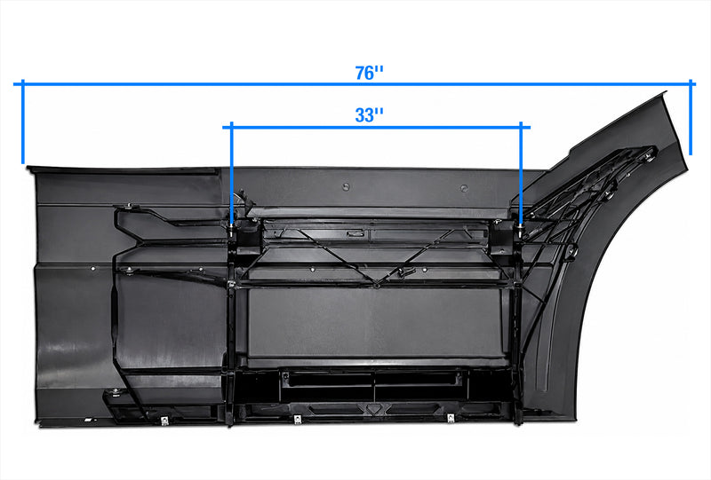 76" Front Step Fairing Panel Set Driver 2004-2017 Volvo VNL