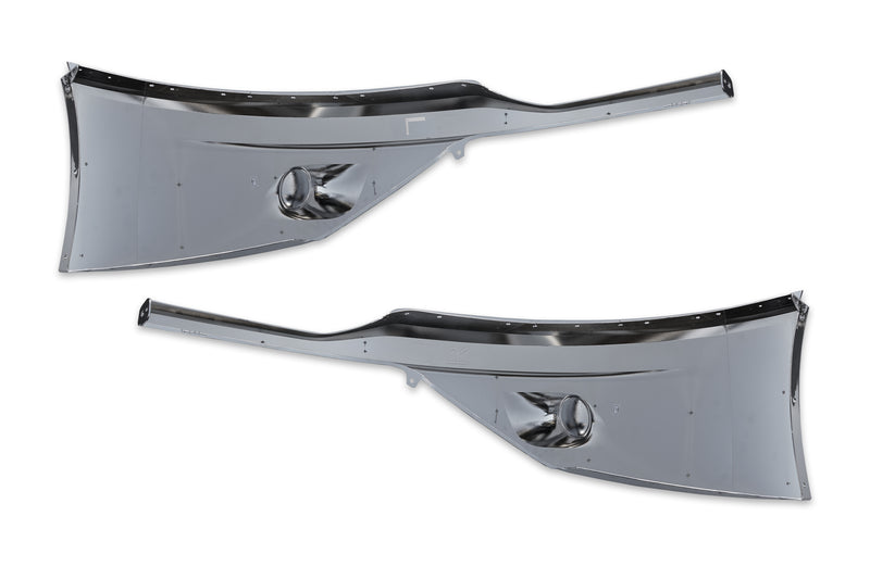 Bumper Covers Without Fog Hole Chrome Set 2022+ Kenworth T680