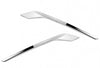 Chrome Hood Air Intake Bezels Set 2022+ Peterbilt 579