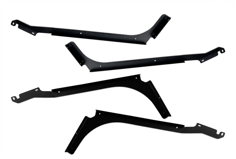 Upper Wind Cab Cabin Fairing w/Brackets Set Driver & Passenger 2018-2024 Volvo VNL