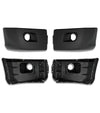 Bumper Set w/ Fog Holes Plastic + Fog Lights 2013-2021 Peterbilt 579