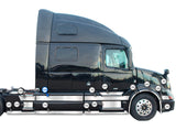 Central Panel Stripe Top Chrome Trim for Passenger Side (10R) 2004-2017 Volvo VNL