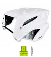 Hood Shell Fiberglass w/ with Turn Marker Lights 2018+ Volvo VNL