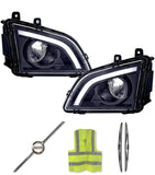 Fog Lights LED Set Black 2018+ Volvo VNL