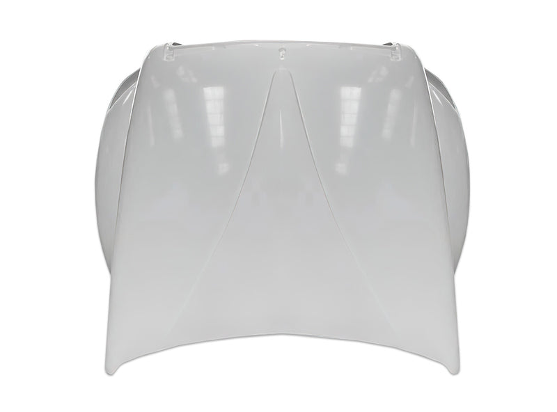 Fiberglass Long Hood Modified Style w/LED Black Headlights & Chrome Mirrors Set 2014-2022 Peterbilt 579