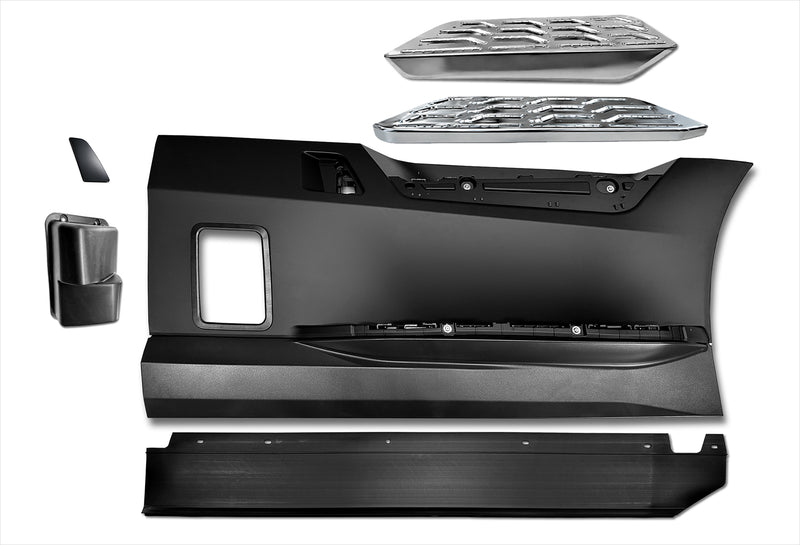 Front & Rear Fairing Panels with Brackets and Steps Full Set Passenger 2025+ Volvo VNL New