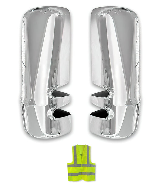 Door Mirror Covers Chrome Set Kenworth T680 T880