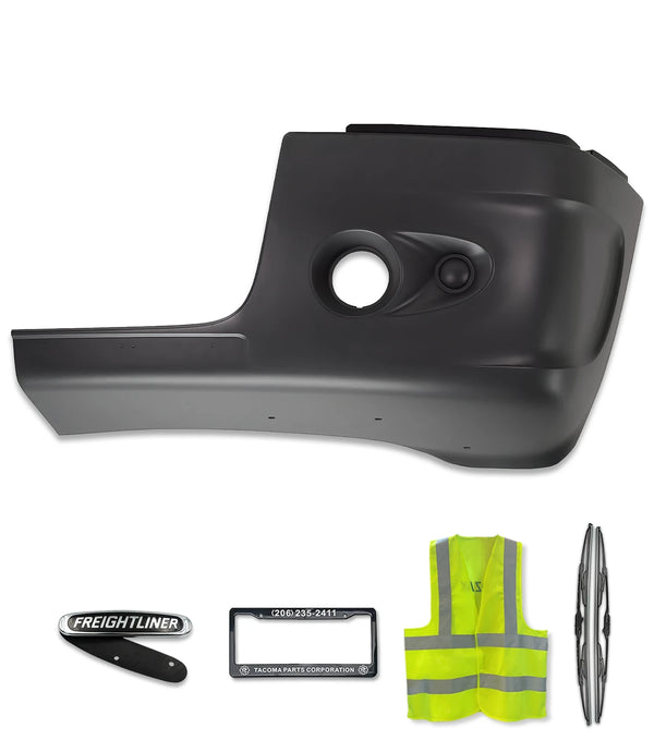 Bumper Corner With One Hole Plastic Driver 2005-2011 Freightliner Century 112 120