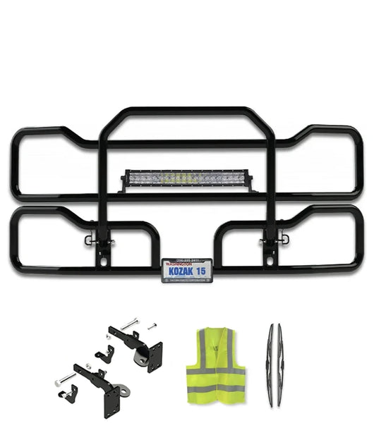 Front Grille Guard Black 2011-2021 Kenworth T680