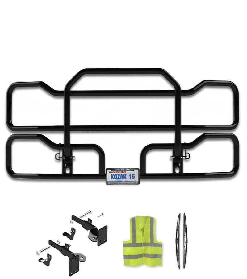 Front Grille Guard Black 2013-2021 Peterbilt 579