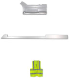 Front Panel Stripe Chrome Trim lower for Driver Side (9L) 2004-2017 Volvo VNL