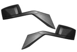 Hood Mirrors Black Set 2004-2017 Volvo VNL