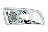 Fog Light Bezel Chrome with Built-in Light Strip & Fog Light Passenger Kenworth T660