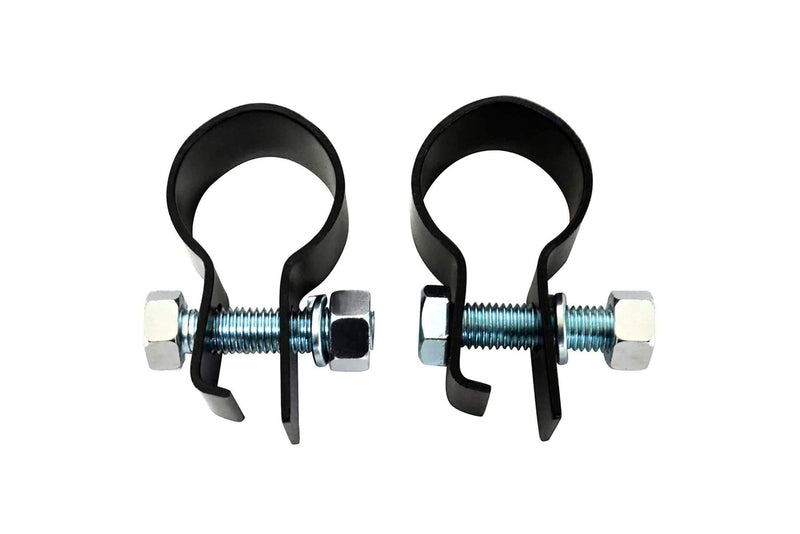 Quarter Fenders Set 24x24" Black Plastic Pair