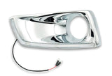 Fog Light Bezel Chrome with Built-in Light Strip Passenger Kenworth T660