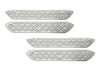 Front Step Side Panels w/Brackets, Upper & Lower Metal Steps, Extensions Set 2022+ Peterbilt 579
