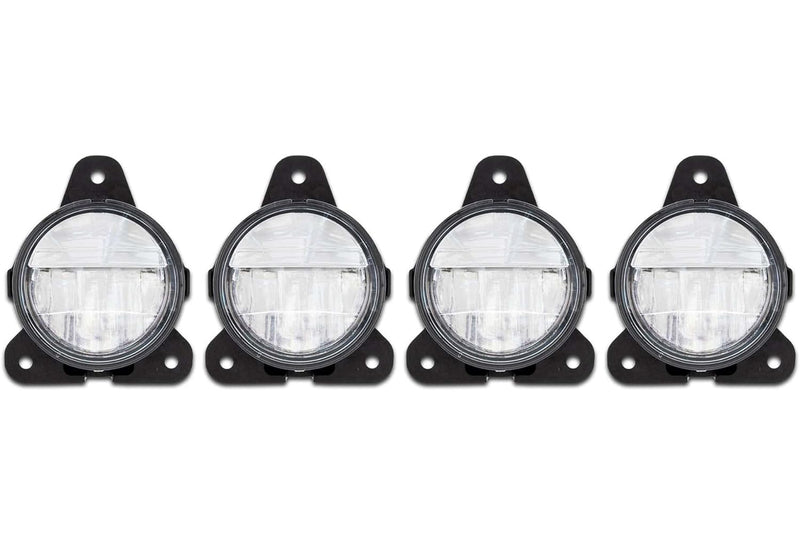 Bumper Chrome with LED Fog Lamps Set 2018+ Volvo VNL