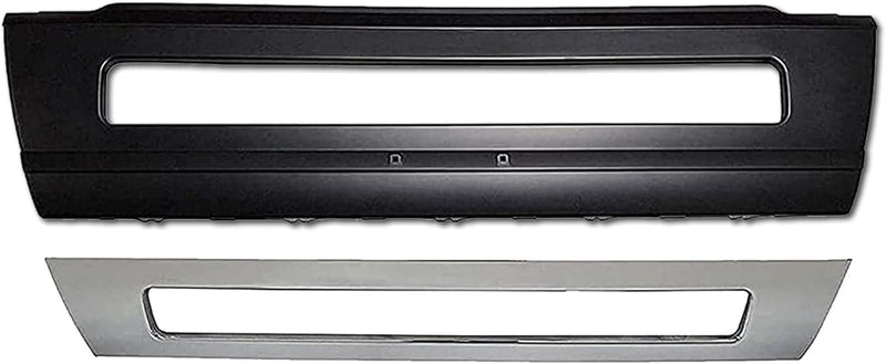 Plastic Bumper Set Foglight Hole Chrome Trim Volvo VNL 2016-2017 - 