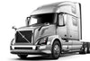 Body Cab Mudguard Driver 2004-2017 Volvo VNL