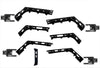 Cabin Fairings Lower Air Deflectors with Brackets Set 2025 2026 Volvo VNL New
