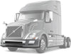 Bumper Plastic No Fog Hole and Chrome Trim Set 2004-2015 Volvo VNL
