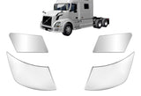 Bumper Center with Chrome Trim Set 2004-2015 Volvo VNL