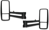 Black Door Mirrors Pair for Kenworth T680 T880 - 