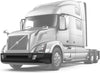 Bumper Plastic with Fog Hole Set 2016-2017 Volvo VNL