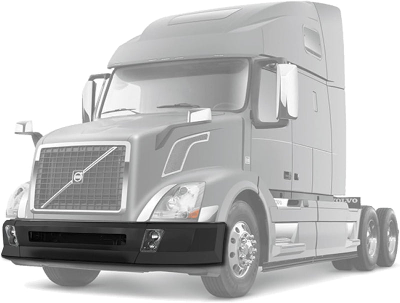 Bumper Plastic with Fog Hole Set 2004-2015 Volvo VNL