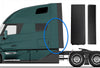 Cabin Fairing Lower Air Deflector with Extension Driver 2025 2026 Volvo VNL New