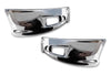 Bumper Extension Corners Chrome Plastic Set KW T660