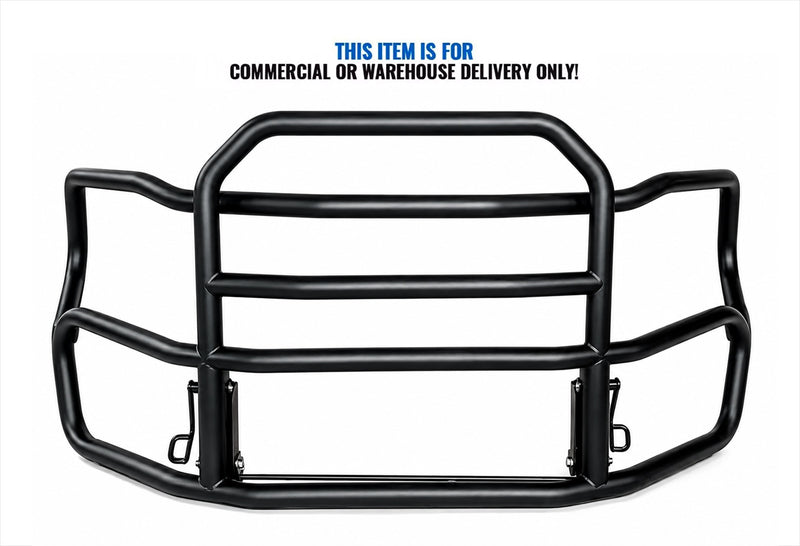 Heavy Duty Black Deer Guard with Brackets for Plastic Bumper 2026+ Freightliner Cascadia