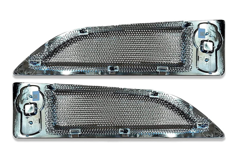 Hood Side Air Intake Vent Grille Chrome Set 2013-2021 Kenworth T680