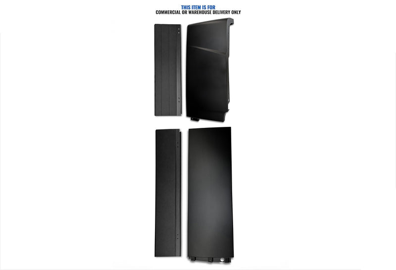 Cabin Fairing Upper & Lower Air Deflector with Extensions Passenger 2025 2026 Volvo VNL New