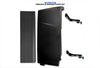 Cabin Fairing Upper Air Deflector with Extension and Brackets Passenger 2025 2026 Volvo VNL New