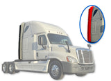 Top and Bottom Cabin Fairings w/ Stripes Narrow Set Passenger 2008-2017 Freightliner Cascadia