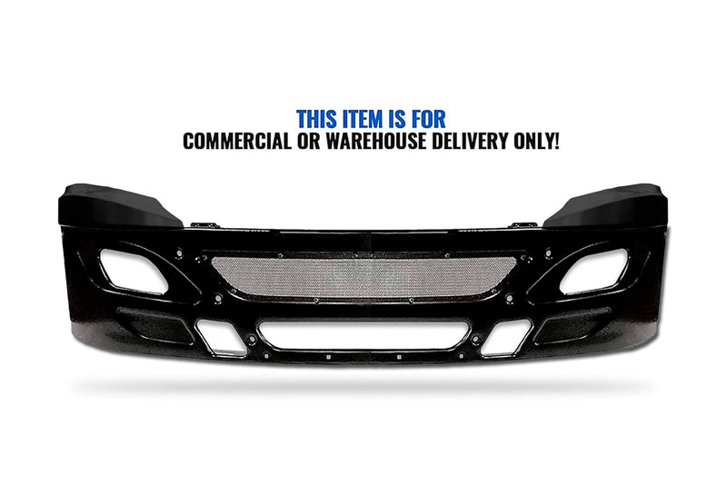 Bumper Fold Over Black Steel 2006-2015 International Prostar