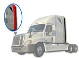 Top and Bottom Cabin Fairings w/ Stripes Narrow Set Driver 2008-2017 Freightliner Cascadia