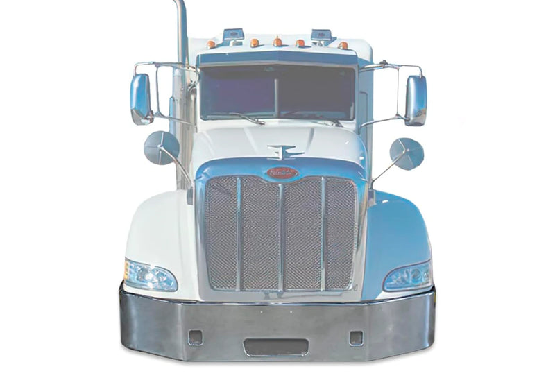 Bumper 16" Without Fog Hole Chrome 2006-2012 Peterbilt 386