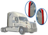 Top and Bottom Cabin Fairings w/ Stripe Narrow Version Set 2008-2017 Freightliner Cascadia