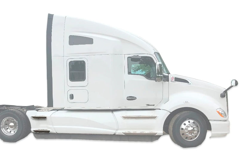 Rear Steps Running Board Aluminum 2 pcs Kenworth T660 T680 T700