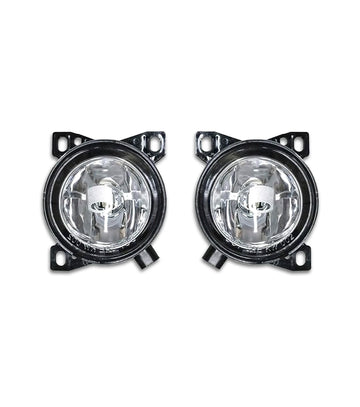 Bumper Set w/ Fog Holes Plastic Chrome + Fog Lights 2013