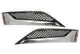 Side Hood Grilles Vent Trim Set 2022+ Kenworth T680 Next Gen