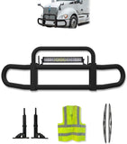 Front Steel Grille Deer Guard Black Herd 200 Kenworth SBA