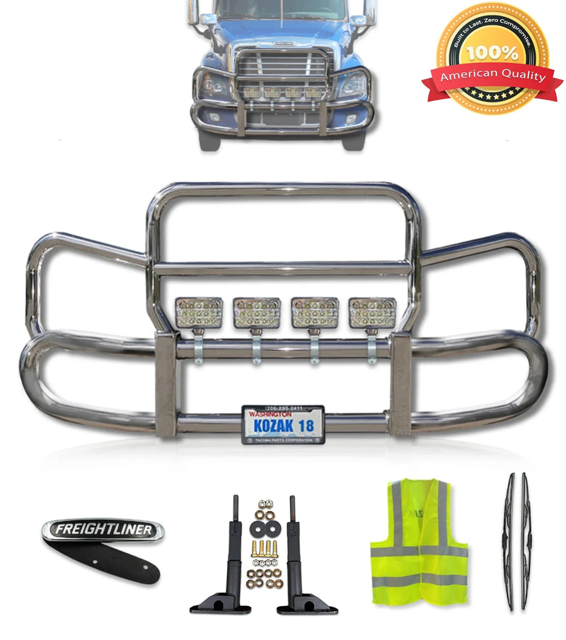 Herd Series 300 Grille Guard 2008-2017 Freightliner Cascadia 115 125