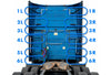 Upper and Lower Wind Cab Cabin Fairings w/Brackets Full Set Passenger & Driver 2018-2024 Volvo VNL