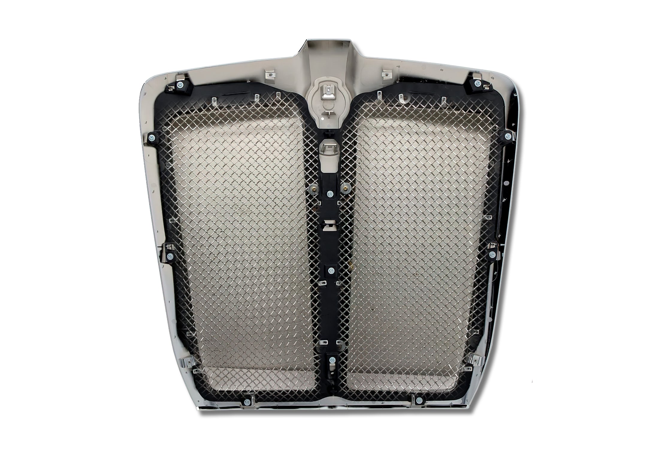 koma　903540台形　天板金網 Grille Frame with Bug Screen Chrome 2022+ Kenworth T680 Next Gen