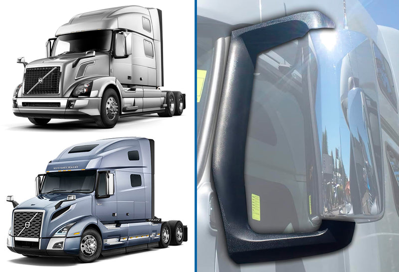 Arms Cover Plastic fit Door Mirror Driver 2004+ Volvo VNL VNM VNX